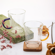Load image into Gallery viewer, VENEZIA Double Wall Glass Mug With Colored Handle 300ml