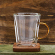 Load image into Gallery viewer, DOUBLE WALL MUGS WITH FREE SET OF COFFEE SPOONS