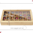 Load image into Gallery viewer, Multi-Purpose Bamboo Organizer with Fiber Glass Lid (Pod Gallery Only)
