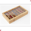 Load image into Gallery viewer, Multi-Purpose Bamboo Organizer with Fiber Glass Lid (Pod Gallery Only)
