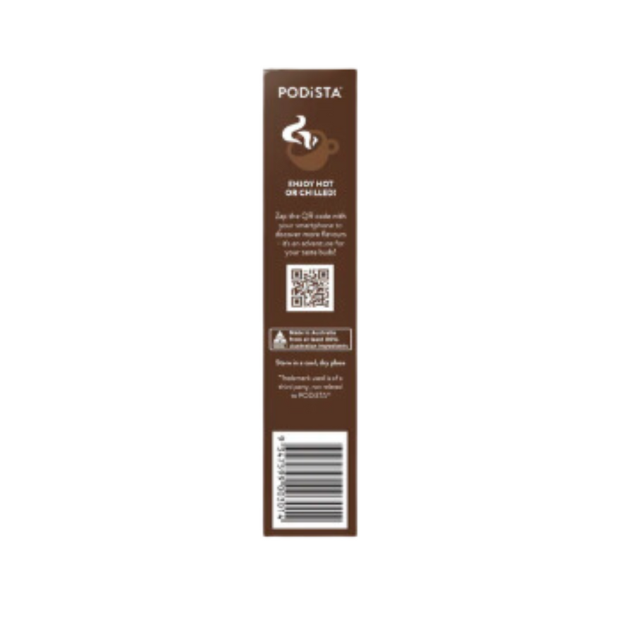 PODiSTA Smooth & Creamy Hot Chocolate Nespresso Compatible Capsule <br> Box of 10