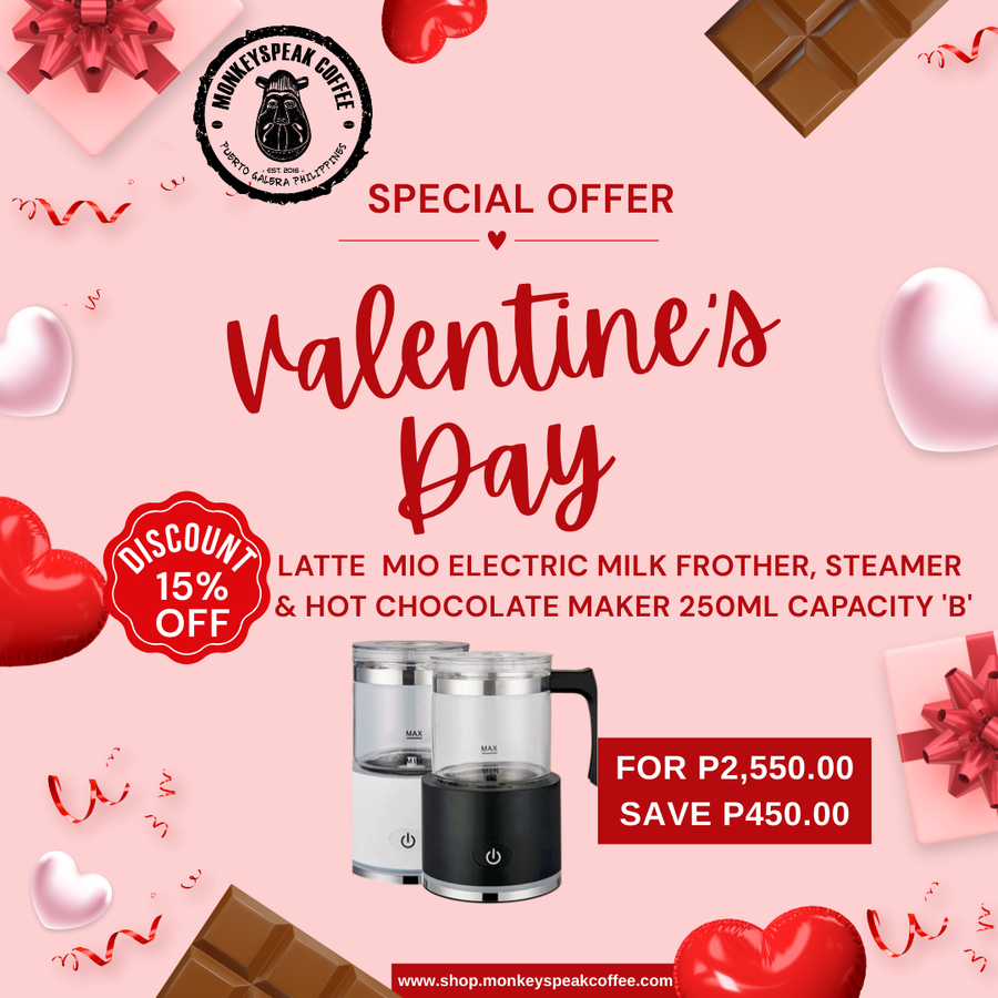 Latte Mio Milk Frother / Hot Chocolate Maker 250ml – Monkeyspeak