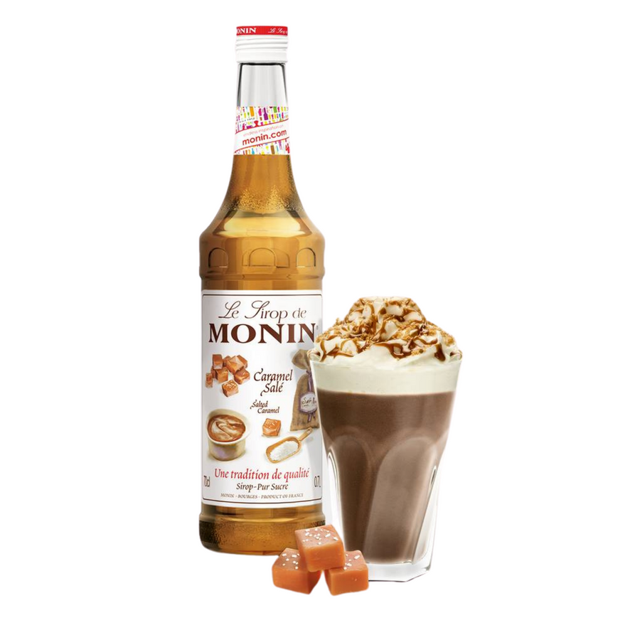 Monin Salted Caramel Syrup with Pump <br>700ml