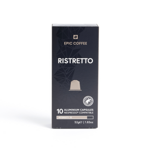 Any 4 EPIC COFFEE + Free PUNTO ITALIA ESPRESSO Taster Pack- (40 + 4 Nespresso compatible capsules)