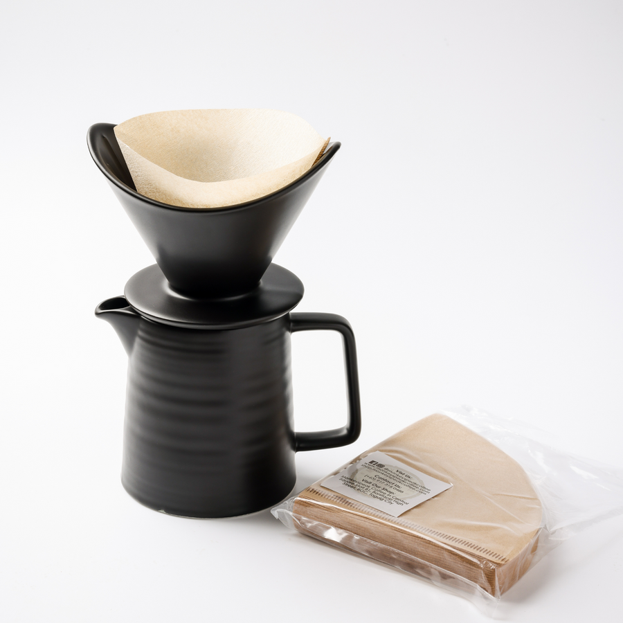 Ceramic Coffee Drip Set V60 with Filter
