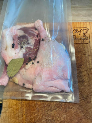 Sous Vide Duck Leg Confit – “Ready To Finish”