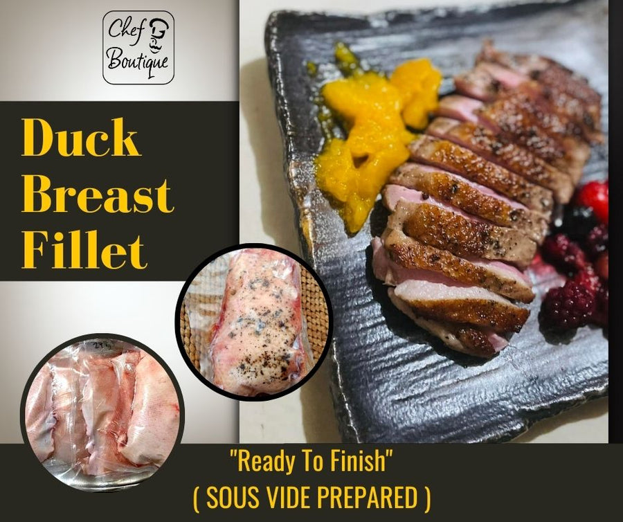 Sous Vide Duck Breast Fillet (1pc./pack) – “Ready To Finish”