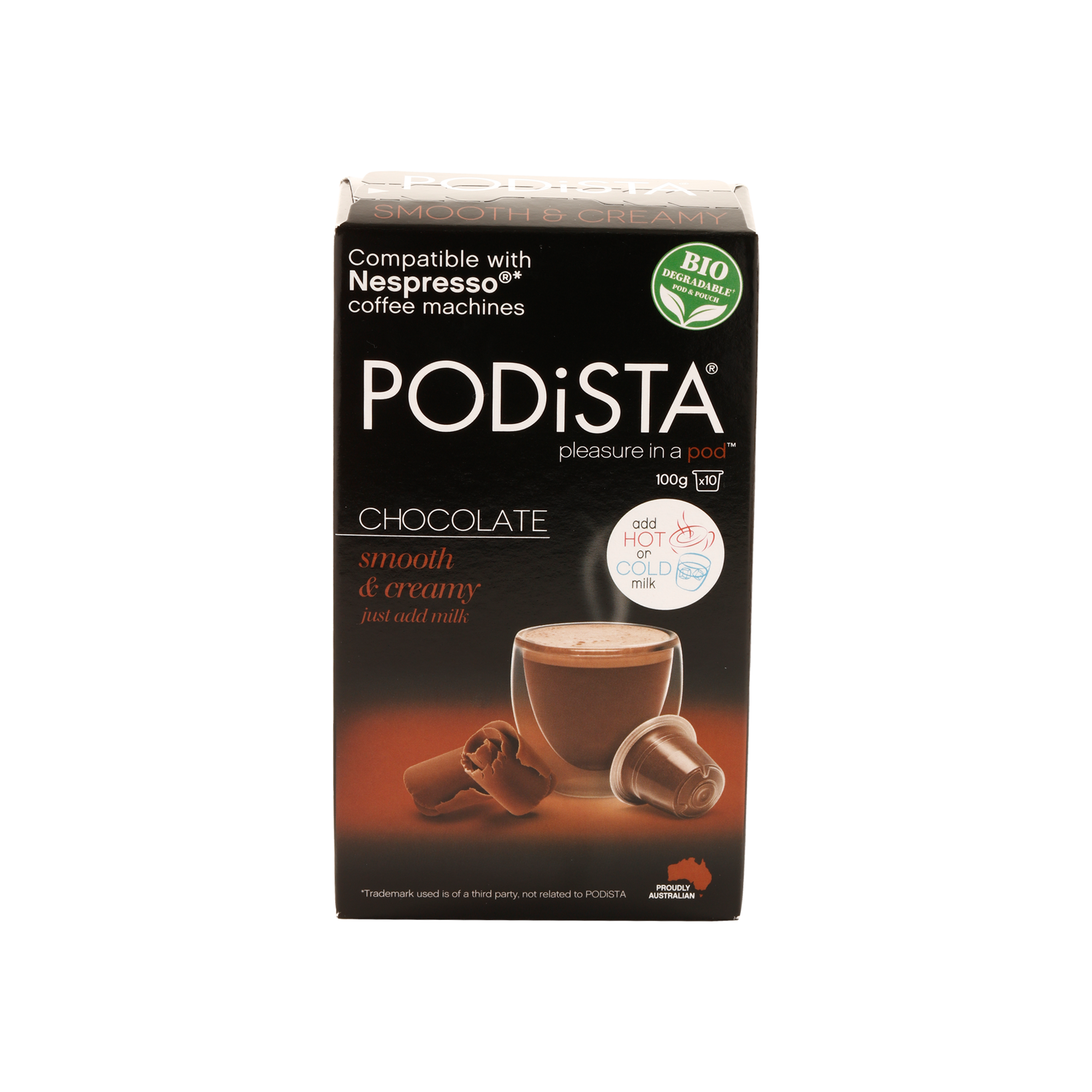 Nespresso hot chocolate sales capsules