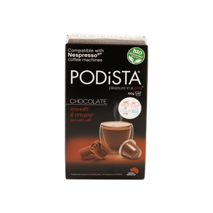 PODiSTA Smooth & Creamy Hot Chocolate Nespresso Compatible Capsule <br> Box of 10
